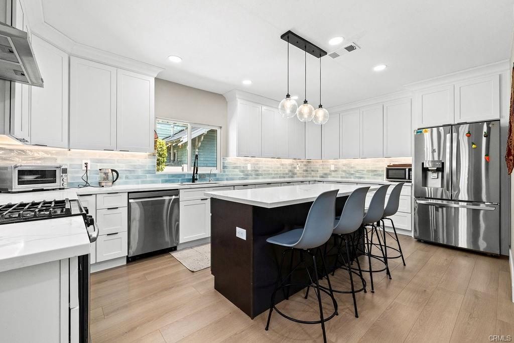 Kitchen toward dining